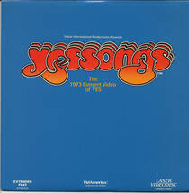 AL503■YES■THE 1973 CONCERT VIDEO OF YES(LD)輸入盤_画像1