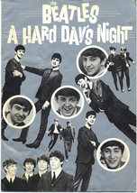 ■映画パンフレット■THE BEATLES A HARD DAY'S NIGHT■20周年再ロードショー版_画像1