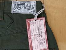 フリーホイーラーズ　FREEWHEELERS　デリックマンオーバーオールズ　サイズ34×32　UNION SPECIAL OVERALLS　ユニオンスペシャル_画像3