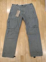 ＲＲＬ　SURPLUS CARGO PANT　ビンテージ加工サスペンダー仕様サープラスカーゴパンツ　サイズ33×32　ダブルアールエル　ラルフローレン_画像1