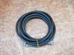 *CANARE ( Canare ) / V5-3C BNC-BNC кабель примерно 5.9m 75Ω Coaxial Cable/ коаксильный кабель * черный б/у *C250