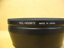 ▽SONY 0.8倍 VCL-HG0872 ワイドコンバージョンレンズ 72mm 中古 ソニー_画像6