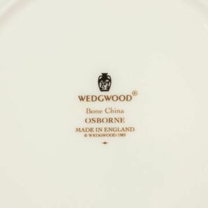 T01-1920 陶磁器 WEDGWOOD ウェッジウッド OSBORNE オズボーン プレート 小皿 6枚 大皿 6枚 洋食器 MADE IN ENGLAND ロングセラーの画像9