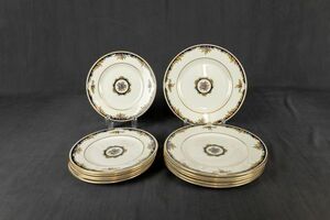 T01-1920 陶磁器 WEDGWOOD ウェッジウッド OSBORNE オズボーン プレート 小皿 6枚 大皿 6枚 洋食器 MADE IN ENGLAND ロングセラー