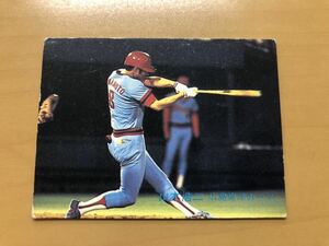 カルビープロ野球カード 1982年 山本浩二(広島カープ) No.605