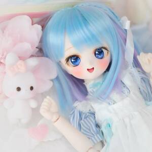 【えびふりゃーい！】DDH-01 セミホワイト肌　カスタムヘッド＋アイ MDD ドール