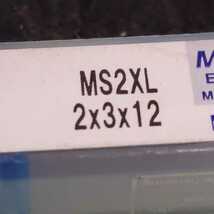 EM169 超硬エンドミル MITSUBISHI MS2XL 2×3×12_画像2
