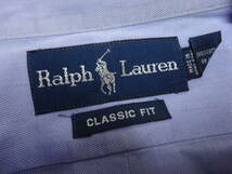 ■Z-102 ■RalphLauren　長袖シャツ　長袖コットンシャツ　綿　サイズL16 1／2_画像2