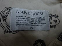 ■Z-109 ■GLOVEHOUSE　顔柄　長袖シャツ　長袖コットンシャツ　綿　サイズ3L_画像2