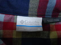 ■Z-217 ■Columbia　長袖チェックシャツ　サイズXL_画像2