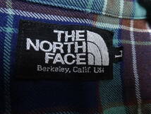 ■Z-289 ■THE NORTH FACE　長袖チェックシャツ　サイズL_画像2