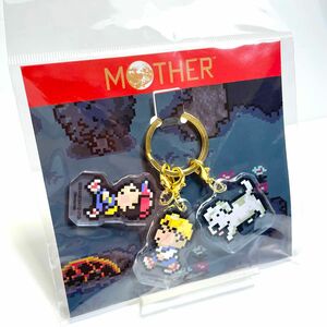 [新品] 任天堂 MOTHER アクリルキーホルダー (ネスとポーキーとチビ)