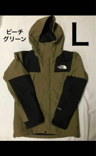 ノースフェイス　マウンテンパーカー L 61800 ゴアテックス　ビーチグリーン THE NORTH FACE ゴアテックス