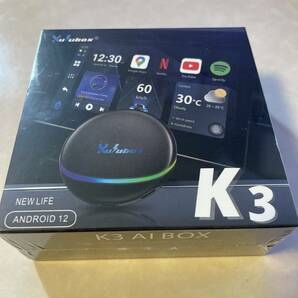 KULU BOX K3 Android12 CarPlay Ai Box PCS47 未開封 Ottocast P3のOEMの画像1