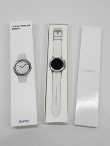 s24009-rj [送料950円] 中古●SAMSUNG Galaxy Watch 4 Classic 42mm SM-R880NZSAXJP スマートウォッチ サムスン [110-231014]