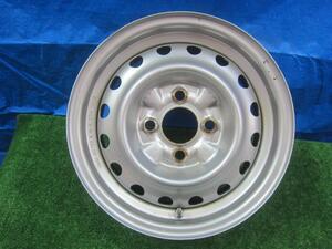 ※ニッサン AD DBF-VY12 スチールホイール 13インチ 13×5J 4穴 PCD100 1本のみ CJ00A 40300-CJ00A