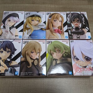 SHY フィギュア セット シャイ スピリッツ 小石川惟子 レディ・ブラック ミェンロン ツィベタ クフフ Q posket シャイ