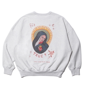 COOTIE PRODUCTIONS/Open End Yarn Sweat Crew（MARY）（Oatmeal）［スウェットクルー-23秋冬］ [CTE-23A318] 降谷建志　クーティー