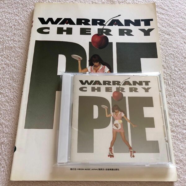 ウォレント「いけないチェリーパイ」バンドスコア　WARRANT／CHERRY PIE 楽譜