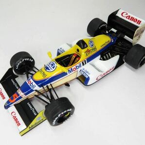 素人完成品 1/43 タメオ ウィリアムズ ジャッド FW12 ブラジルGP 1988年 N.マンセル R.パトレーゼ Williams tameo 1/43キットの画像10