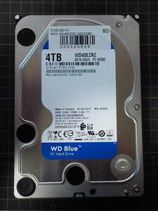 HDD Western Digital WD40EZRZ 4TB 3.5インチ WD Blue 使用339時間 【中古(12)】