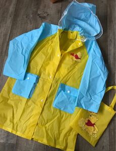 プーさん　レインコート　120 カッパ　ディズニー　雨具