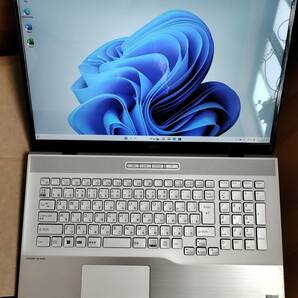 【展示品】富士通 LIFEBOOK NH77/H1 FMVN77H1G Ryzen 7/メモリ 32GB/SSD 512GB/DVD/17.3型 フルHD グレア/win11/Office 23年4月製の画像2