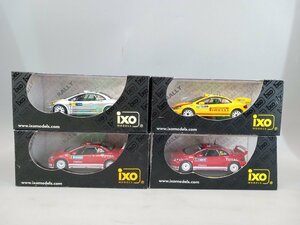 Ixo イクソ 1/43スケール プジョー 307 WRC ミニカー 4点まとめ売り RAM183/RAM152/RAM246/RAM239 [4-3] No.1283