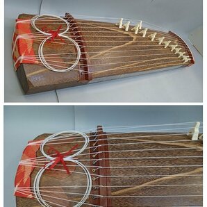 【動作確認済】ゼンオン 文化琴 羽衣 13弦 琴 和楽器 伝統楽器 ケース付 [13] No.1404の画像3