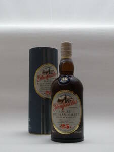 グレンファークラス 25年 オフィシャルボトル 終売品 オールドボトル 箱付き 旧ラベル Glenfarclas 25 yo OB distillery bottle