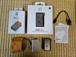 ifi GO blu Bluetooth ヘッドフォンアンプと純正ケース