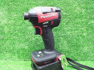 中古品 panasonic パナソニック 14.4V/18V 充電 インパクトドライバ 赤 EZ75A7X-R