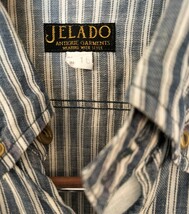 JELADO 半袖ストライプシャツ　16/L　ワークシャツ　ジェラード　warehouse fullcount deluxeware_画像3