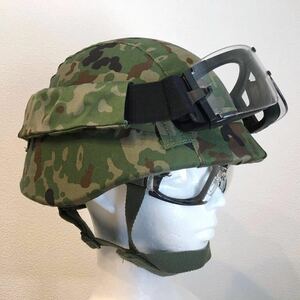 陸上自衛隊 88式鉄帽 中号 レプリカ　ゴーグル付き サバゲー ヘルメット
