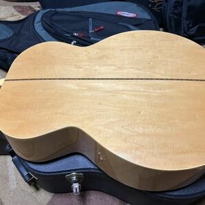 OLD・ Epiphone エピフォン EJ 200・ジャンボサイズ・GIBSON J-200スタイル・ナチュラル」ボディー・RIITER GIGケース付き。激安・調整済みの画像6