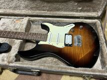 超美品・ブラウン・トラ目・ヤマハ・ YAMAHA・ PACIFICA・212VFM・ TBS パシフィカ・コイルタップ搭載・ストラップ・ケース付き。_画像7