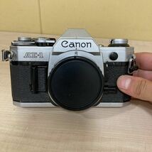 6731 Canon キャノン AE-2 シルバーボディ フィルムカメラ レトロカメラ 動作未確認_画像1