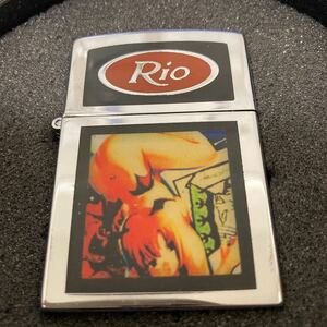 ※12804　パチンコ　スロット　リオ　RIO　ガスライター　着火確認済　コレクション　コレクター　貴重