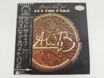 10107　LPレコード 見本盤 帯付き Average White Band アヴェレイジ・ホワイト・バンド Cut The Cake カット・ザ・ケイク USED品_画像1