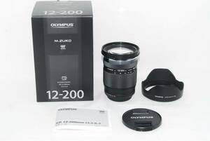 ★極美品★OLYMPUS オリンパス M.ZUIKO DIGITAL ED 12-200mm F3.5-6.3 元箱付き♪