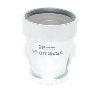 ★良品★Voigtlander フォクトレンダー 28ｍｍ ビューファインダー M シルバー♪の画像1