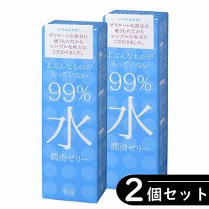  SaGa mi.... thing . go in .. not 99% water lubrication jelly ×2 piece ( lotion * lubricant )