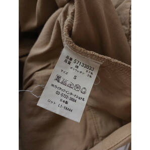 YANUK ヤヌーク「いつまでもわたしの大事な一枚」コットン 綿 混 チノ パンツ ベージュ S 日本製 (2S+6130)の画像6
