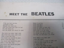 ◆MEET THE BEATLES ビートルズ レコード◆The Beatles 赤盤 OR-7041 ミート・ザ・ビートルズ♪事R-220306カナ_画像7