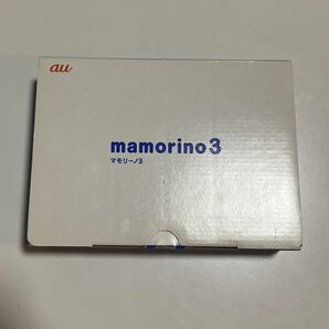 未使用mamorino3 京セラ キッズ携帯 キッズケータイ マモリーノ3　防犯ブザー 防犯ライト 3G GPS