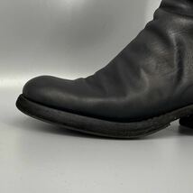 GUIDI グイディ BACK ZIP MID BOOTS バッグジップブーツ 42 788Z BLACK_画像2