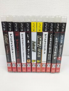 PS３(プレイステーション３)　ソフト　１１本まとめ　１８歳以上のみ対象