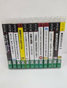 PS３(プレイステーション３)　ソフト　１２本まとめ　１２歳以上対象