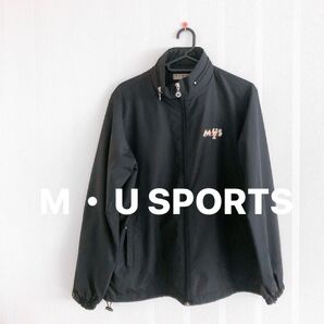 美品 M・U SPORTS ミエコウエサコ　ナイロンジャケット ゴルフウェア