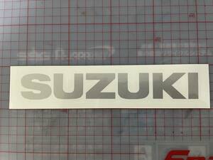 ⑰　スズキ　ＲＧＶ２５０γ　VJ22 タンク用のロゴステッカー　シルバー色　２枚組 JV22A